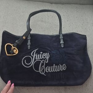 Juicy Couture Vintage Black Tote Bag